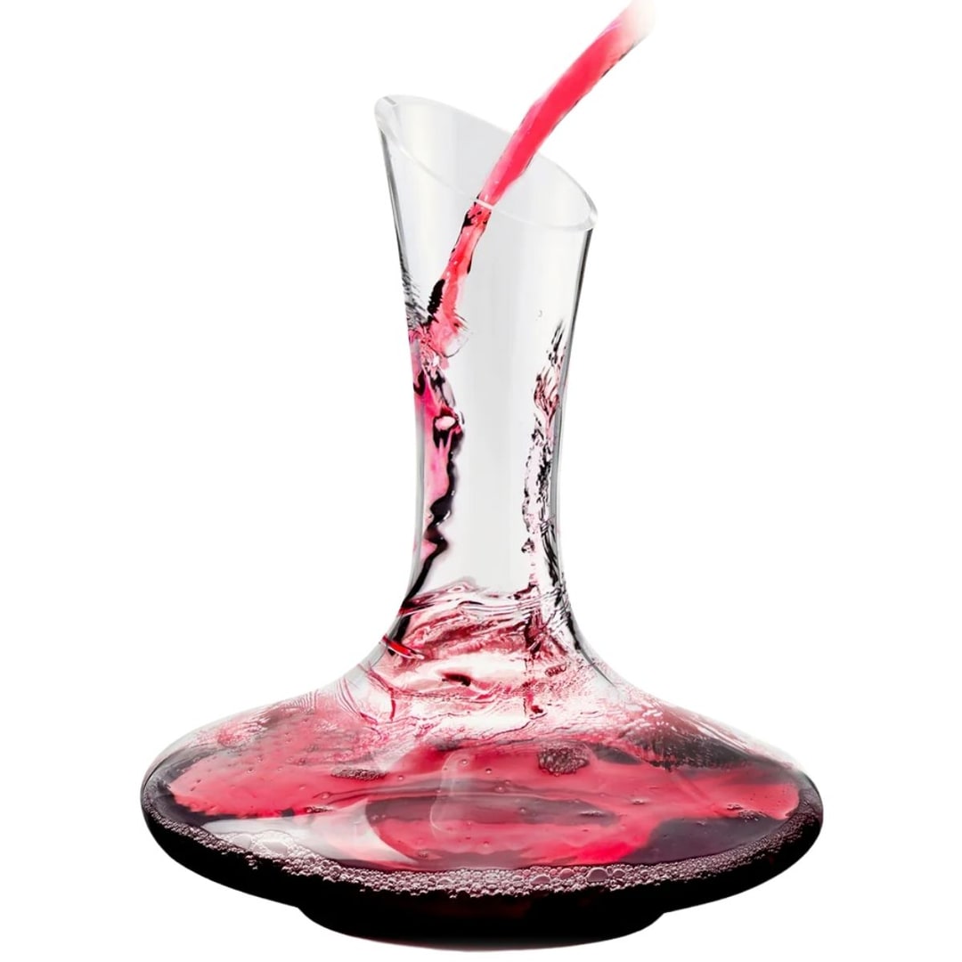 Decantador de Vino de Cristal — Sal y Limón